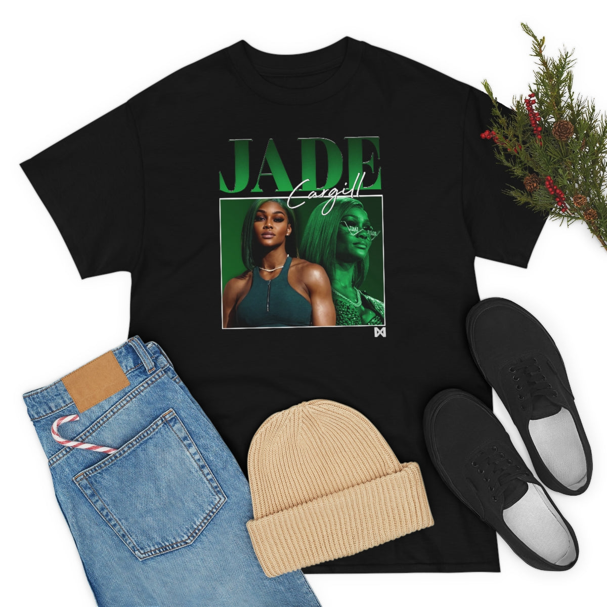 Jade Cargill Vintage Pop Style T-Shirt