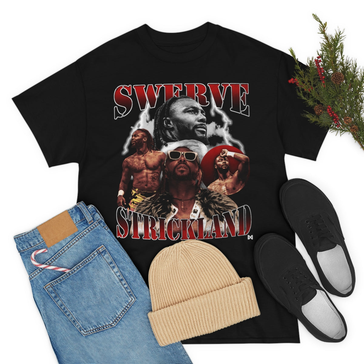 Swerve Strickland Vintage Hip Hop Style T-Shirt